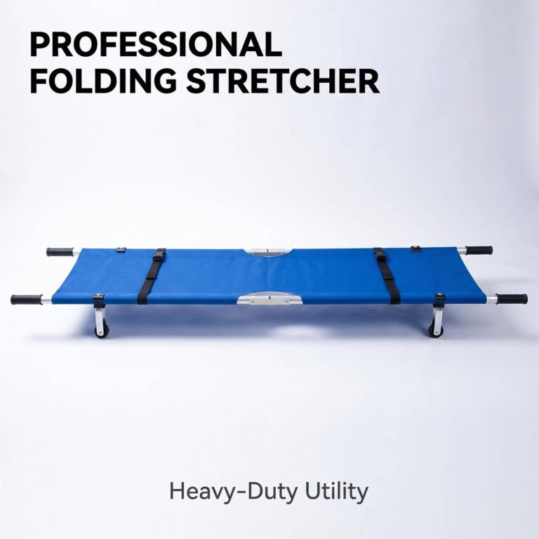 2 Fold Portable Aluminum Emergency Stretcher (1)