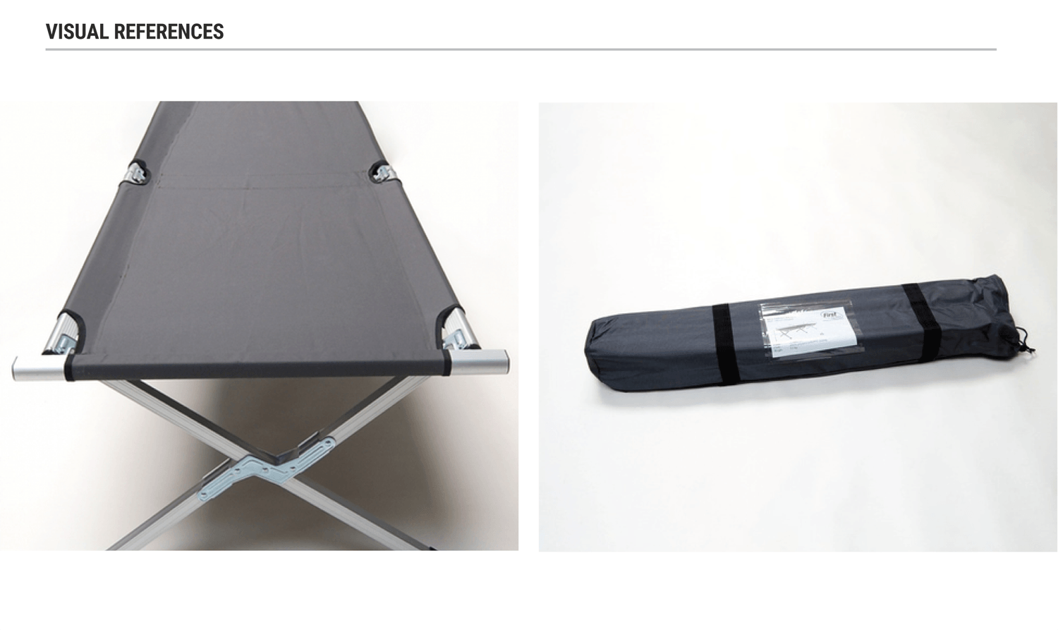 Aluminium Field Cot 09mm Reduced Thickness 2