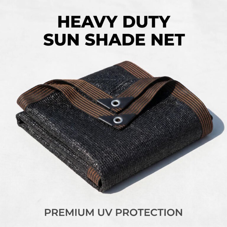 Black Heavy Duty Sun Shade Net (1)