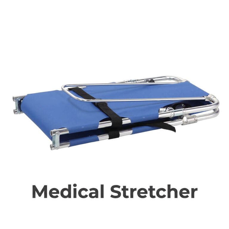 Lightweight Foldable Medical Stretcher With Wheels (1)