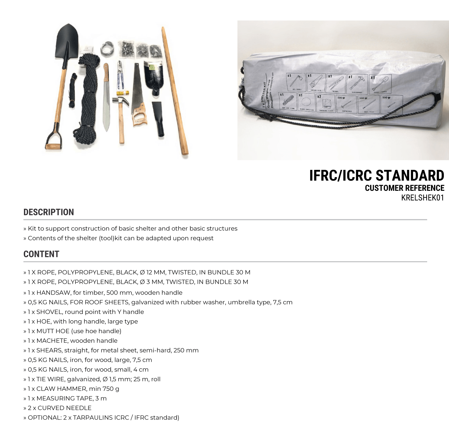 Shelter Tool Kit 2 1